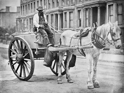 Der Wasserwagen, 1877 von John Thomson